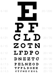 Printable Snellen Eye Chart Eye Chart Eye Chart Printable