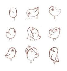 New Small Bird Drawing Simple 59 Ideas Cute Doodles Drawings Bird Drawings Cute Doodles