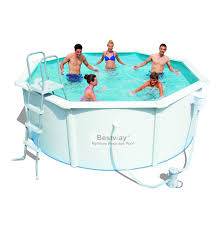 Bestway 3 66m X 1 22m Hydrium Poseidon Pool Set Grey Lowest Prices Specials Online Makro Bestway In Ground Pools Pool
