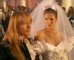 I Love Her Vale Stephanie Seymour Stone Fox Bride November Rain