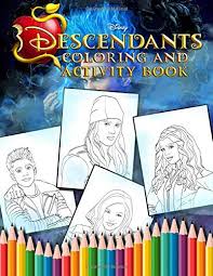 810 x 1024 file type: Descendants Coloring Activity Book A Descendants 3 Coloring And Activity Books Buy Online In Bosnia And Herzegovina At Bosnia Desertcart Com Productid 171678483