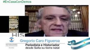 GREGORIO CARO FIGUEROA Historiador y Periodista desde la Biblioteca "J.  Armando Caro" en Cerrillos