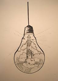Our pencil picture light on a simeon stafford, private collection. Art Drawing Ideas Light Bulb Novocom Top