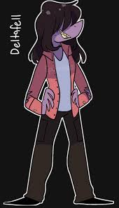 Deltafell Susie Undertale Anime Drawings