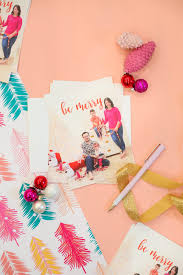 Stylish personalized holiday card themes. How To Photograph And Print Your Own Holiday Cards Lovely Indeed