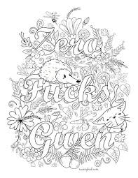 Free printable swear word coloring pages for adults. Pin On Swear Words Adult Coloring Pages