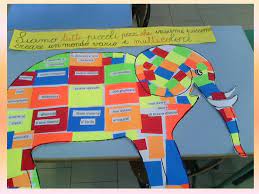 Insegnare la storia ai bambini. Elmer L Elefante Che Ricorda E Insegna Elmer L Elefante Scuola Insegne