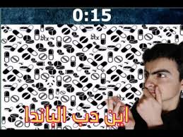 اين دب الباندا في الصورة تحدي اختبار الدقة شي جديد للقناة Youtube