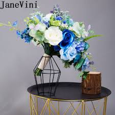<3 they can make quite a statement at your wedding. Janevini 2019 Royal Blue Bride Bouquet Artificial Rose Wedding Flowers Bridal Bouquets Bridesmaid Photography Brooch Flores Boda Mega Promo D3ce Bulten Stainless