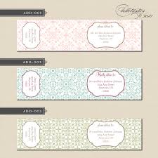 However, you can create them using different formats and designs. Belletristics Stationery Design And Inspiration Template Design Label Design Free Label Templates