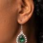 Profile Picture of Divinely Duchess - green - Paparazzi earrings - JewelryBlingThingon Google