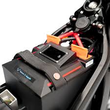 Ventus One 72V 50Ah Lithium Ion Battery Close Up