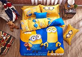 Jungle animals boys twin duvet cover set cotton white yellow teen kids bedding sets for girls, zoo party, cute elephant tiger monkey beetle giraffe lion alligator cat print comforter cover. Lotus Karen Despicable Me Minions 100 Cotton 4piece Kids Cartoon Bedding Sets1duvet Cover1bedsheet2pillow Shames You Kids Bedding Sets Cartoon Kids Minions