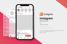 Instagram mockups 2019 is here. Instagram Mock Up Template Instagram Mockup Instagram Template Social Media Template