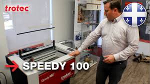 Des composants de très haute qualité garantissent un minimum d'entretien. Speedy 100 Machine A Graver Laser Trotec Youtube
