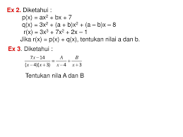We did not find results for: Polinomial Tujuan Pembelajaran Ppt Download