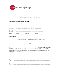 Qualitative fit test record 1. Respirator Fit Test Form Template Fill Out And Sign Printable Pdf Template Signnow