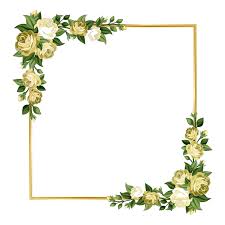 freetoedit اطار ذهبي ورد اصفر in 2021 phone wallpaper images paper floral flower backgrounds