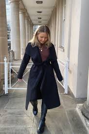 Relevance lowest price highest price most popular most earn 2% cash back. Black Mid Length Oversized Belted Waterfall Coat