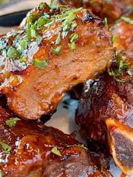 Let riblets marinate at least 3 hours, or overnight in refrigerator, turning them occasionally in marinade. Slow Cooker Apricot Bbq Riblets Norine S Nest