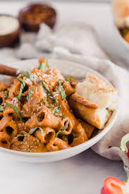 Vegan Roasted Red Pepper Pasta Pasta Based Vegan Recipes