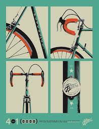 artcrank 2011 process allan peters fahrrad poster fahrradkunst fahrrad kunst
