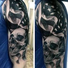 Skull tattoos inspired by the aztec culture are incredibly intricate, artistic, and creative. Usa Flag Tattoo Designs Shefalitayal