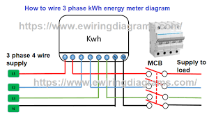 As you can see this six mechanical switch setup is more useful in. Kwh Meter 3 Phase Wiring Diagram Electrical Wiring Diagrams Platform