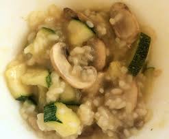 Veganes Pilz Zucchini Risotto Rezept Pilze Zucchini Rezepte Zucchini Risotto