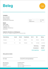 Beispiel excel tool zur erstellung von. Buchungsbeleg Vorlage Kostenlos In Excel Mit Anleitung Zervant Blog