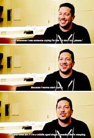 Ugh I Cried When I Saw The Clip He S Talking About Impractical Jokers Quotes Joker Meme Impractical Jokers