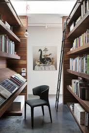 Simple Ladder System Home Library Design House Interior Home Libraries The squared profile and timeless modern stainless design make the akzent library ladder the centerpiece of any room. pinterest