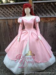 Ariel little mermaid pink ball gown costume dress. Pin On Diy Crafspiration