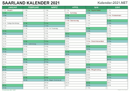 Unsere kalender sind lizenzfrei, und können direkt heruntergeladen und ausgedruckt werden. Kalender 2021 Saarland