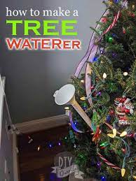 How To Water A Christmas Tree With Less Mess Diy Danielle Diy Christmas Garland Diy Christmas Tree Christmas Wreaths Diy