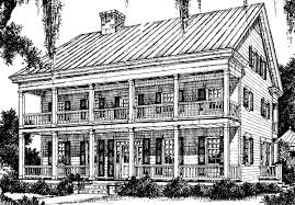 House plans dwg drawing in autocad. Lousiana Plantation William H Phillips Southern Living House Plans
