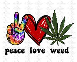 Free Free 86 Peace Love And Weed Svg SVG PNG EPS DXF File