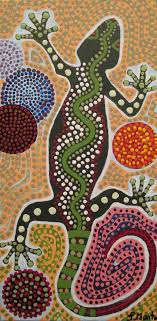 Aboriginal Gecko By Syrensong On Deviantart Aboriginal Artwork Aboriginal Art Australian Aboriginal Art