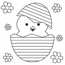 Een kleurplaat van de paashaas paaskuikentjes en natuurlijk veel paaseieren. Kleurplaat Pasen Knutselen Pasen Paasei