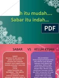 Ketahuilah daging itu ialah hati. Sabar Itu Indah