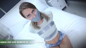 BoundHub - Chloe Toy - Self Gag Gone Wrong ( GagAttack.NL )