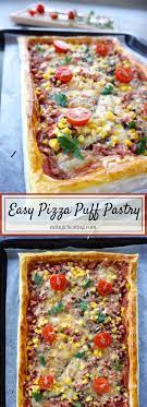 Pizza Puff Pastry Can Be Done And Ready In 30 Minutes Want To Try This Easy Pizza Puff Pastry Recipe Easy Pizza Puff Pastry Recipes Dinner Puff Pastry Recipes