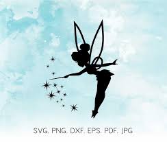 Tinkerbell Svg Peter Pan Svg Iron On Transfer File For Cricut Etsy Disney Tattoos Tinkerbell Drawing Tinker Bell Tattoo