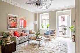 Living Rooms With Beige Walls