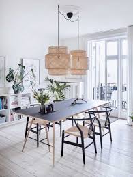 Beautiful Dining Room With Two Ikea Sinnerlig Pendant Lamps Moderne Stue Ideer Boligindretning Lejlighedsindretning