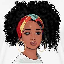 9ecf235d430b48ebb977bee3cf3993ad Women S Premium T Shirt Global Couture Drawings Of Black Girls Black Girl Magic Art Black Power Art
