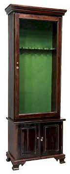 Whether you are looking to store your money or your documents safely, these glass gun cabinet can protect them in the most secure way. Long Gun Fitted Glass Front Display Cabinet Sold At Auction On 23rd July Bidsquare