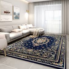 Choosing the right carpet for your living room. Navy Blue Carpets For Living Room American Countryside Bedroom Carpet Sofa Coffee Table Rug Study Room Floor Mat Cloakroom Rugs Carpet Aliexpress