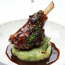 Pan Am 612 On Instagram Lamb Shank By Paulbocuse Officiel Bistro Food Gourmet Recipes Food Presentation