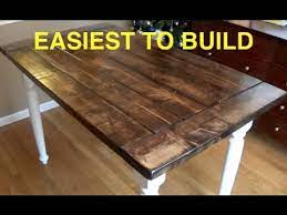 There are several factors to consider when you're preparing to buy a kitchen table. How To Build A Farmhouse Kitchen Table Complete And Easy Plan Youtube